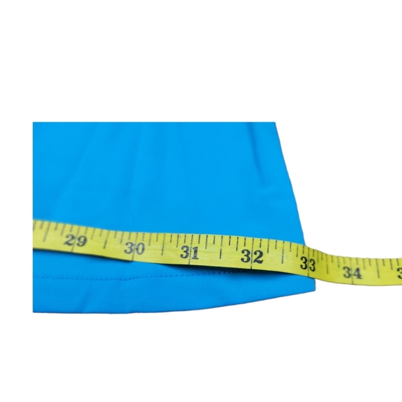 New  BlevonH Flouncy Turquoise Tennis Skirt M - Picture 3 of 12